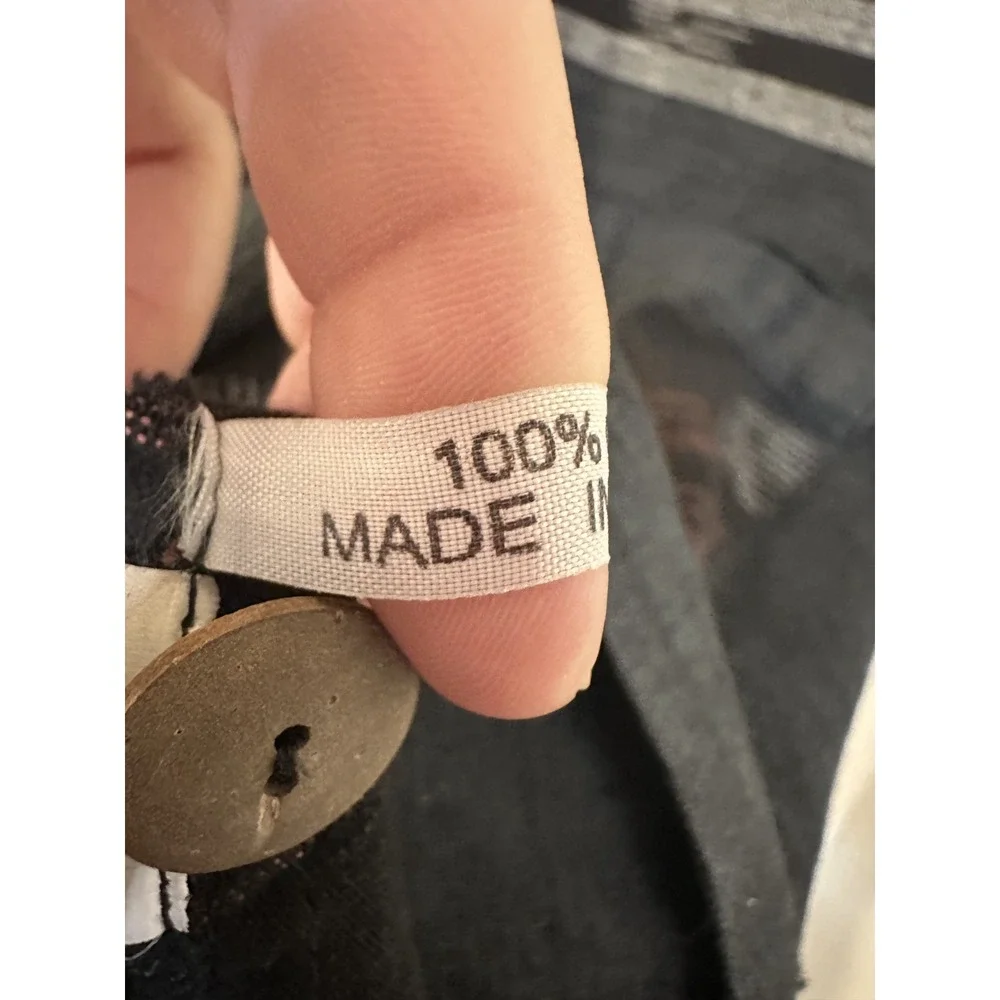 Yasuko Kurisaka Tunic One Size Cotton Lagenlook  Minimalist Oversized Asymmetric - Picture 6 of 16